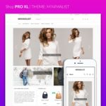 Template/Theme/Design für den Onlineshop Pro XL zum Beispiel für Kleidung, Taschen oder Second-Hand